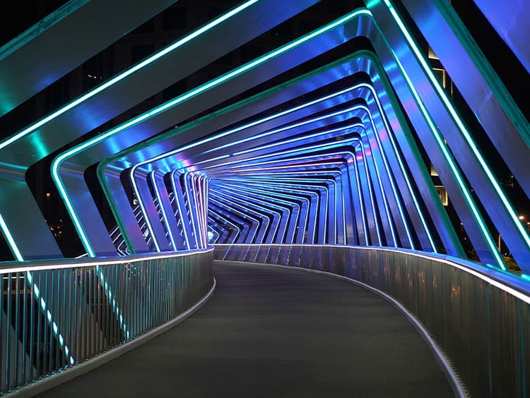 Walking skyway