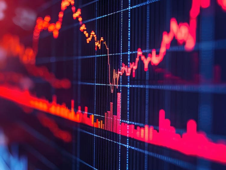 Financial services screen